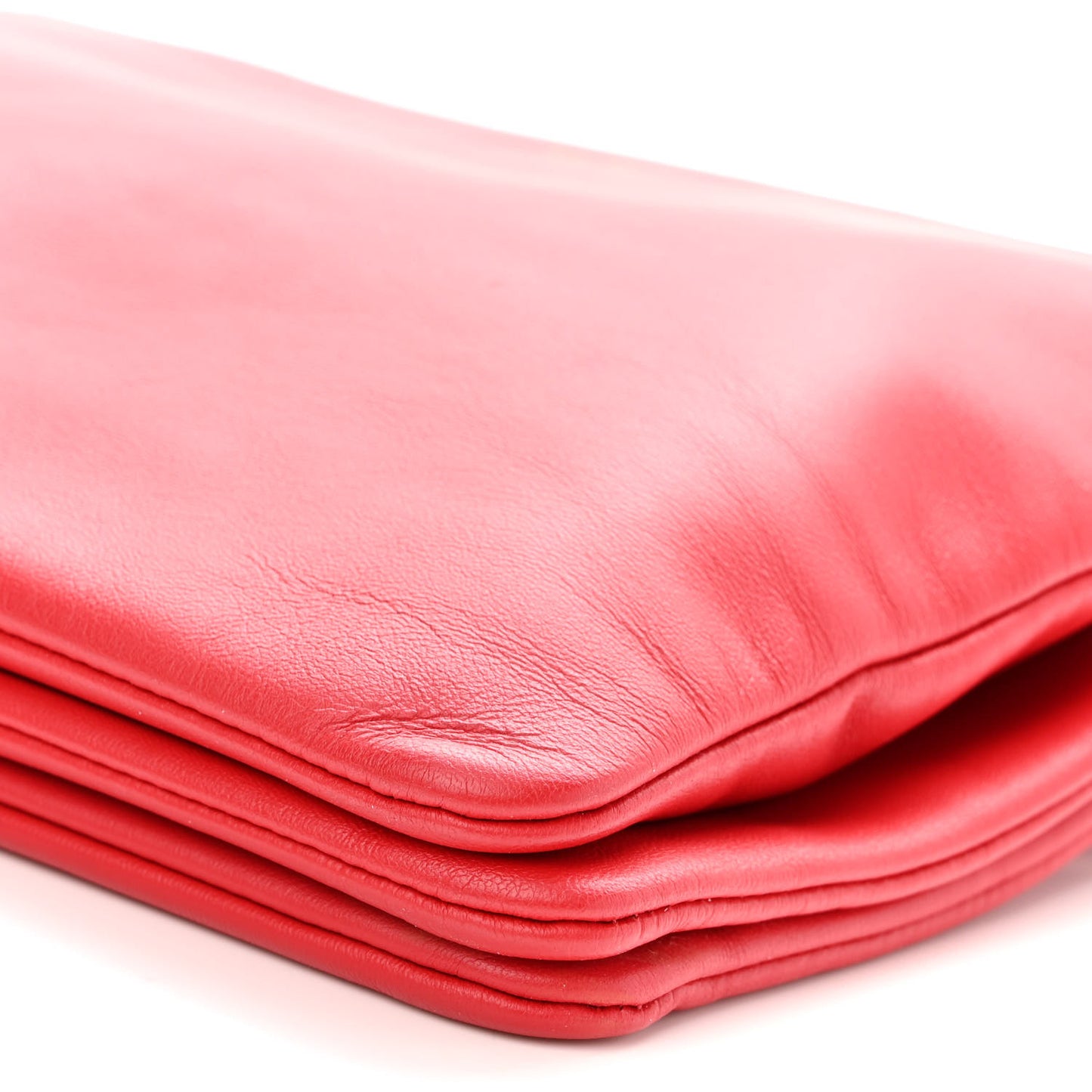 Lambskin Small Trio Crossbody Bag Red