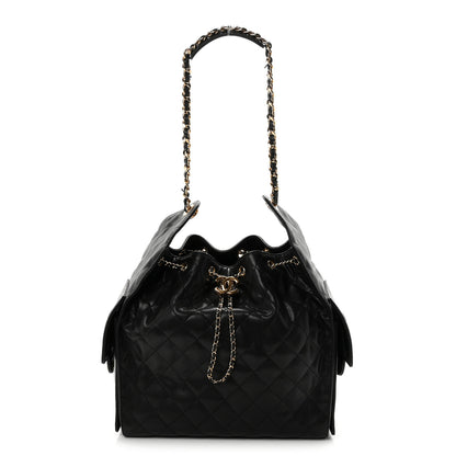 Chanel Caviar Quilted Medium Chanel 25 Handbag Black 1 of 12