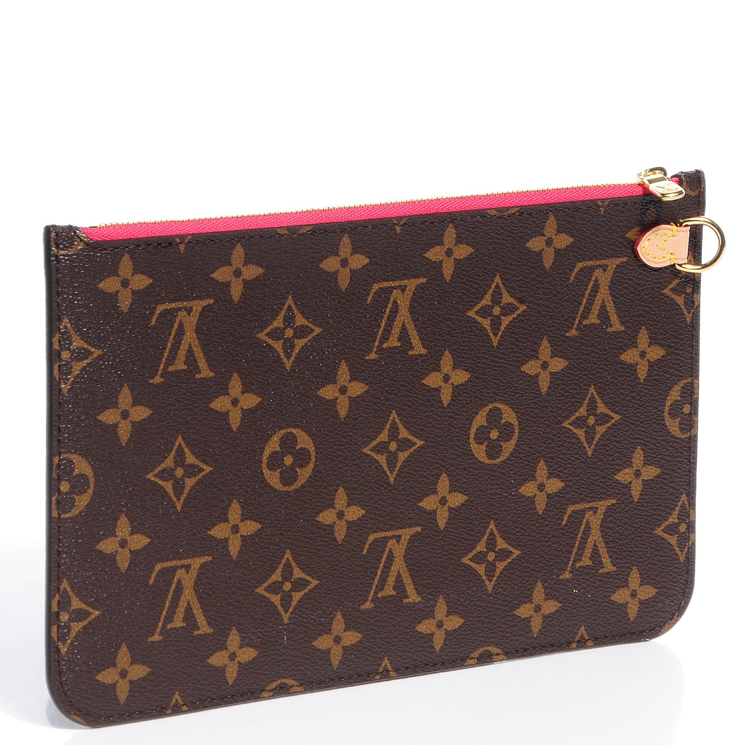 Louis Vuitton Monogram Neverfull MM GM Pochette Grenade 3 of 7