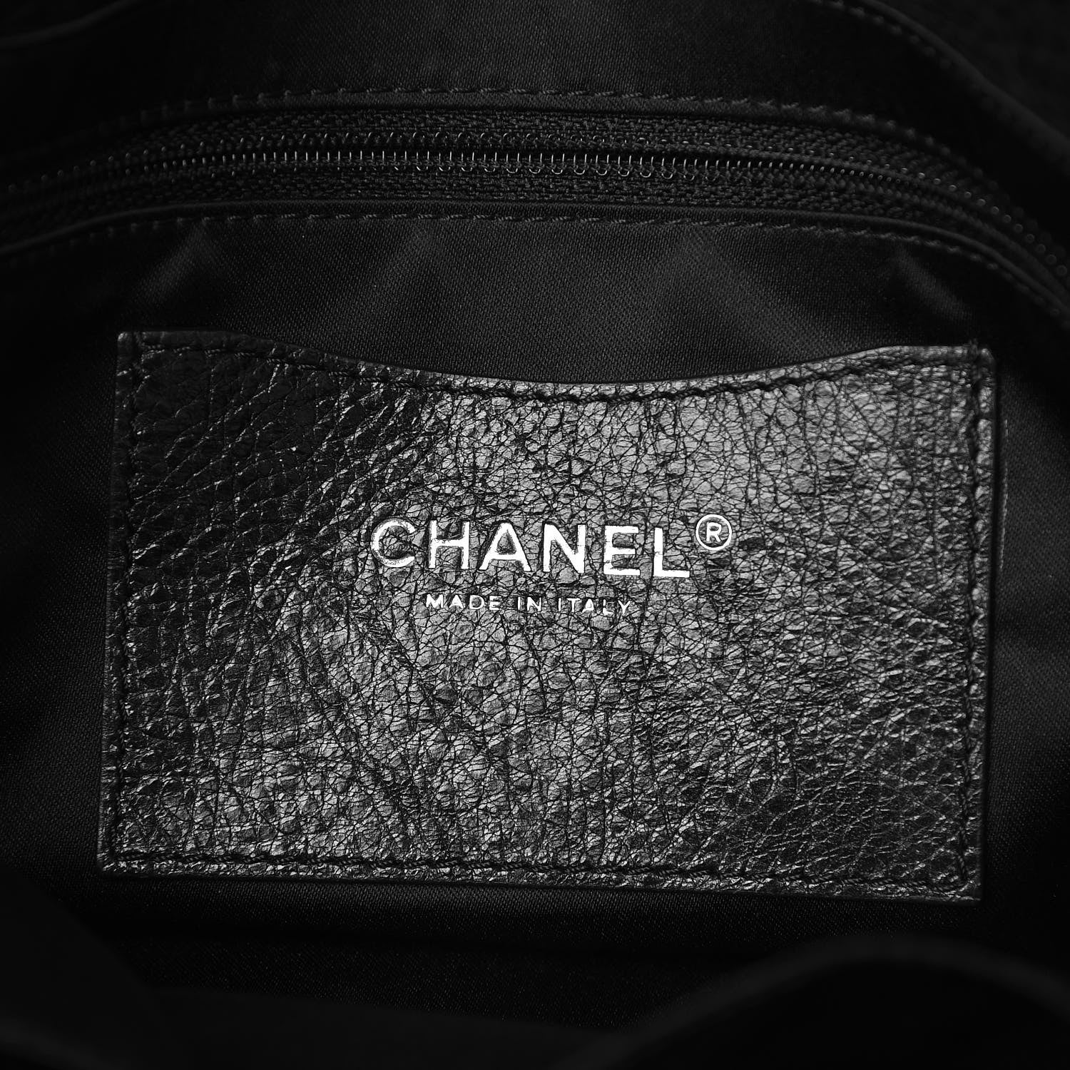 Chanel Glazed Calfskin Stitched On The Road Flap Black 6 of 14