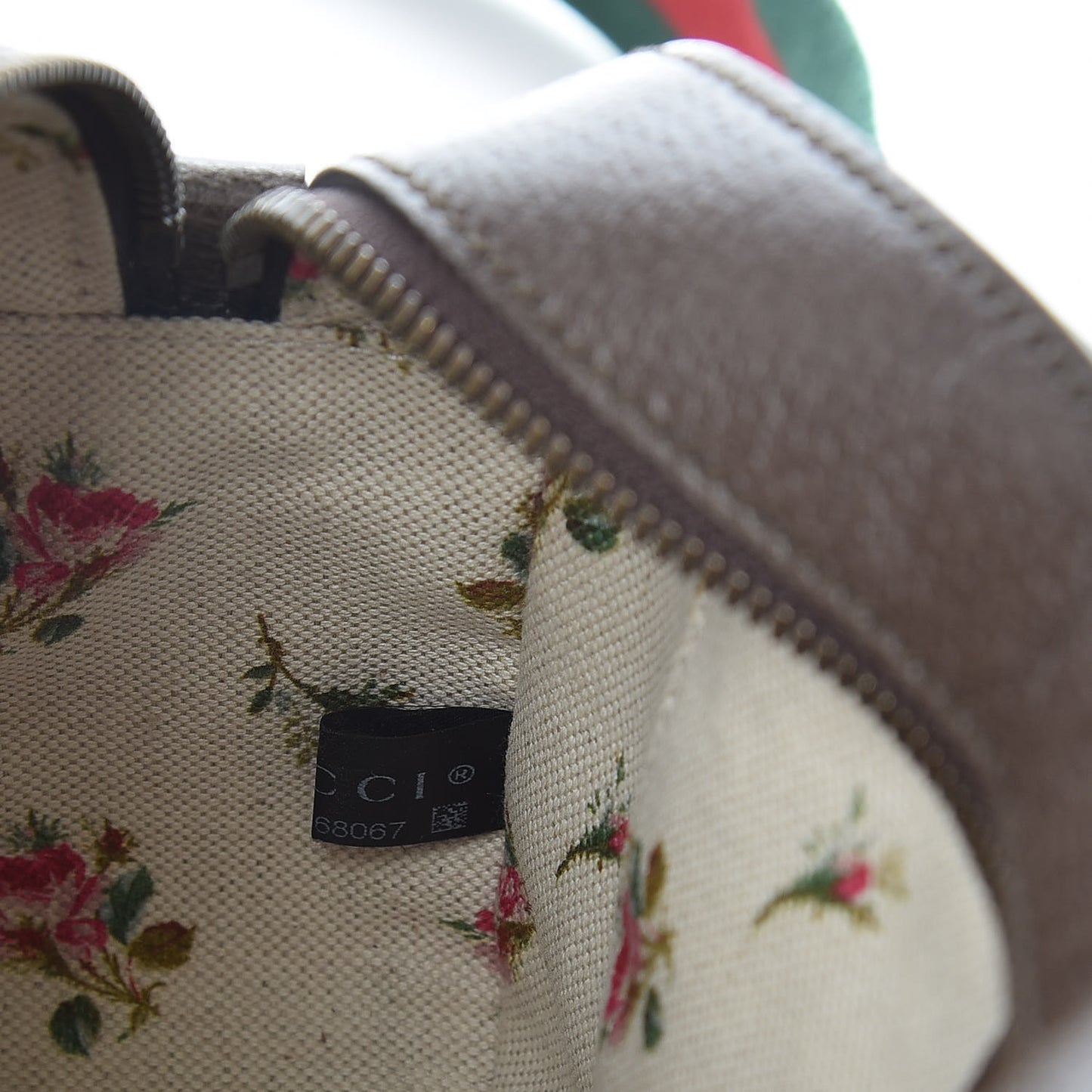 GG Supreme Monogram Web Neo Vintage Shoulder Bag Beige New Acero Crop