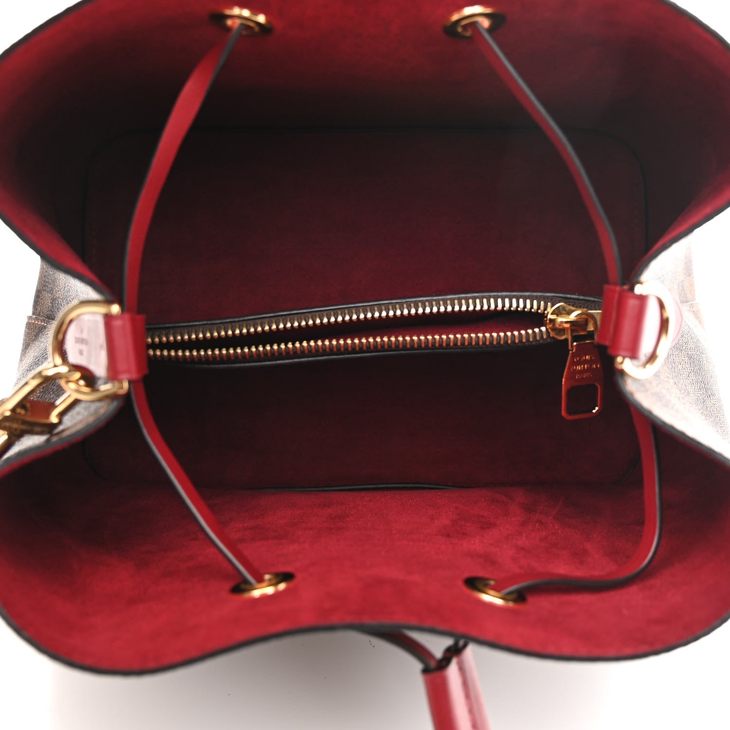 Louis Vuitton Damier Ebene Neonoe MM Cherry Berry 5 of 9