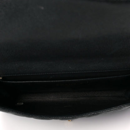 Chanel Caviar Quilted Clutch With Chain Flap Black 5 of 8