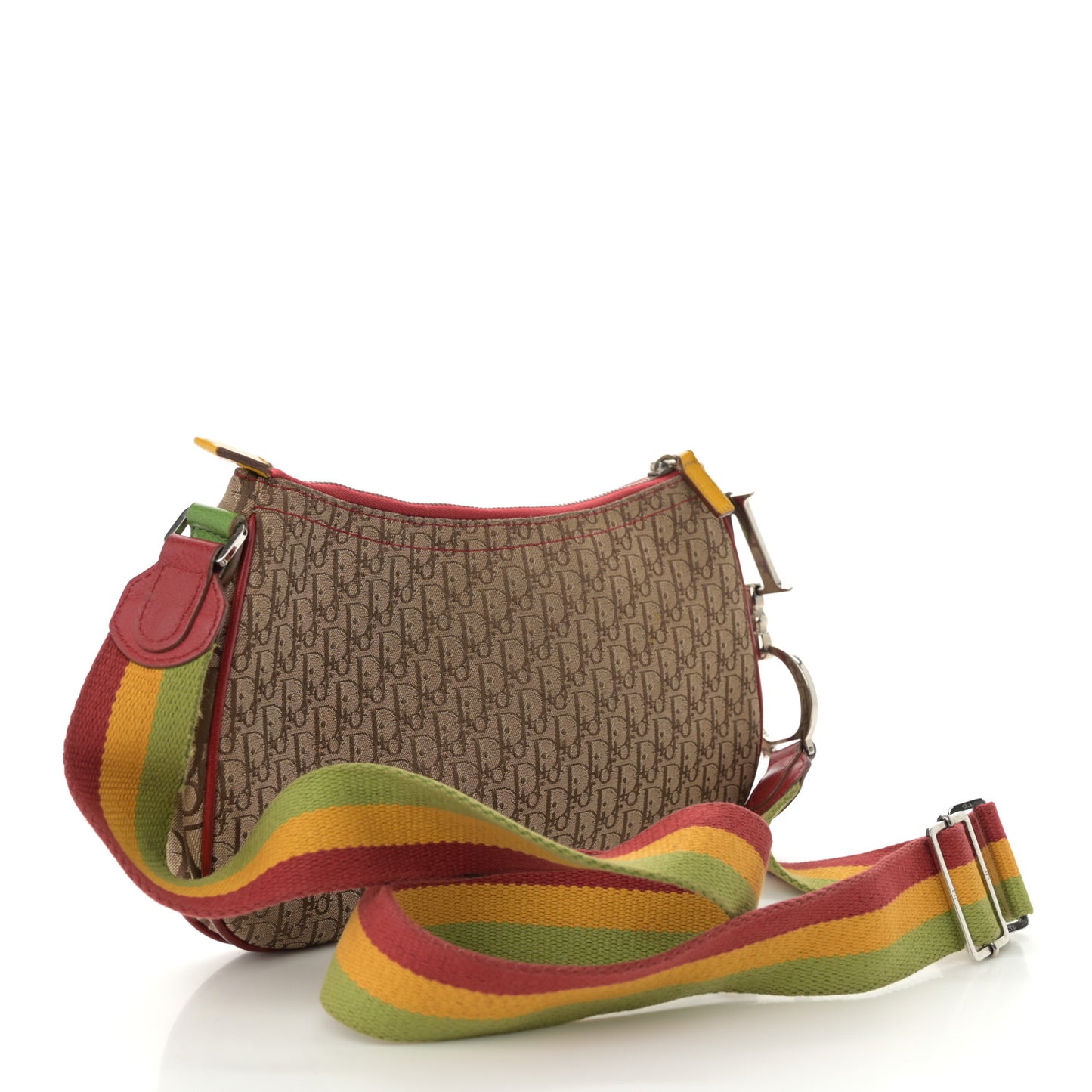 Monogram Rasta Double Saddle Beige