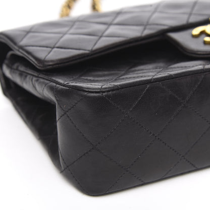 Chanel Lambskin Quilted Small Double Flap Black 7 of 14