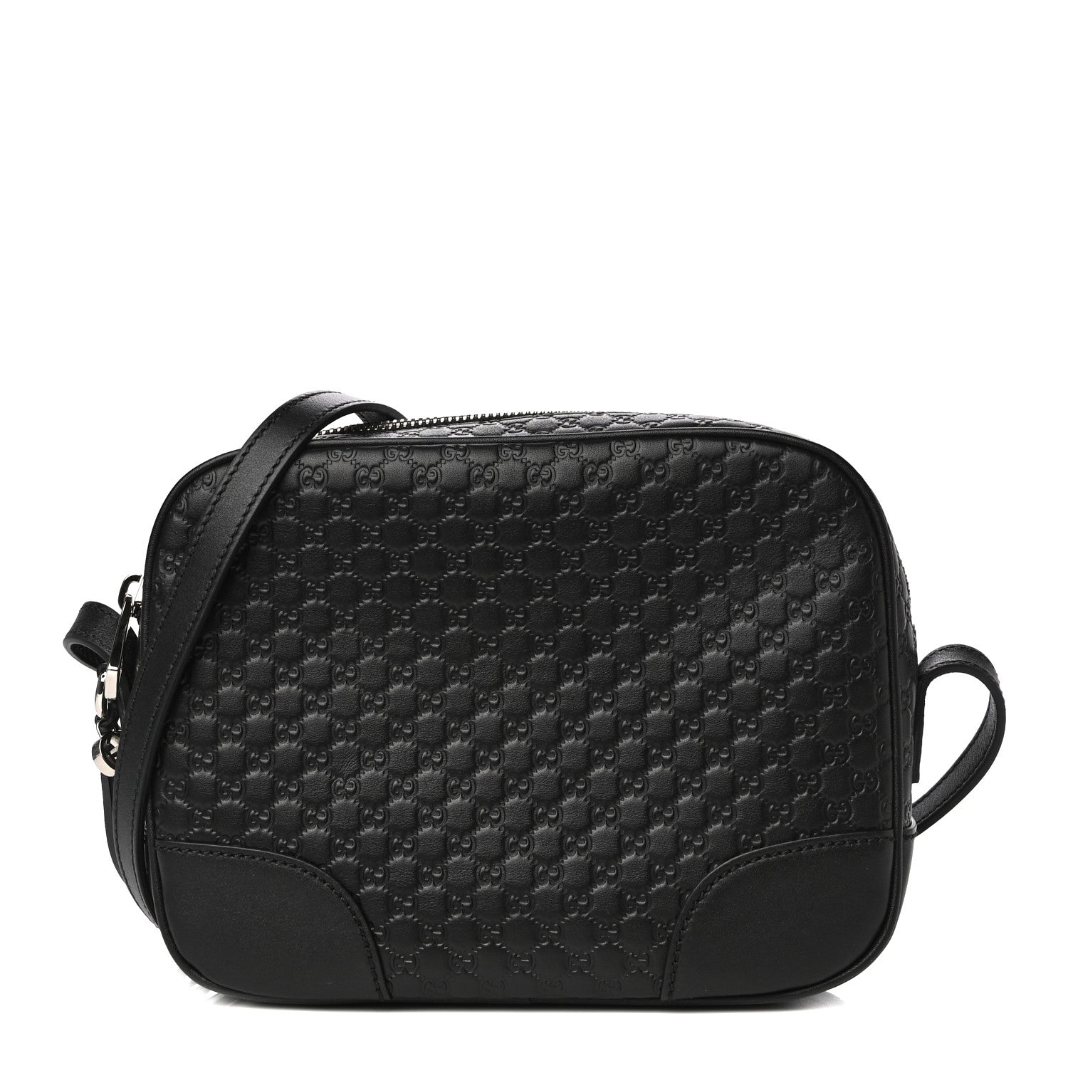Gucci Microguccissima Mini Bree Messenger Bag Black 1 of 11