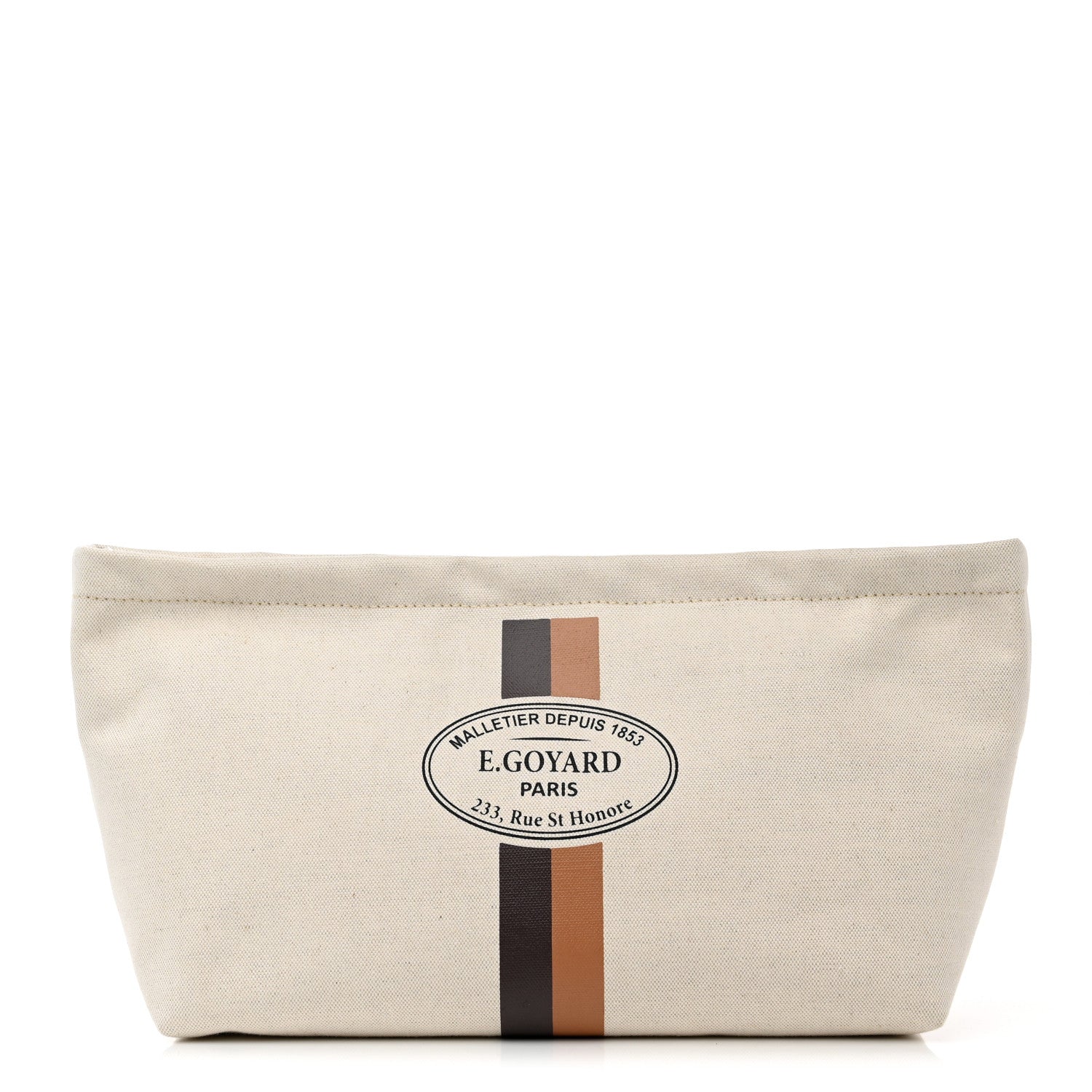 Goyard Canvas Necessaire Organizer Pouch Off White 1 of 7