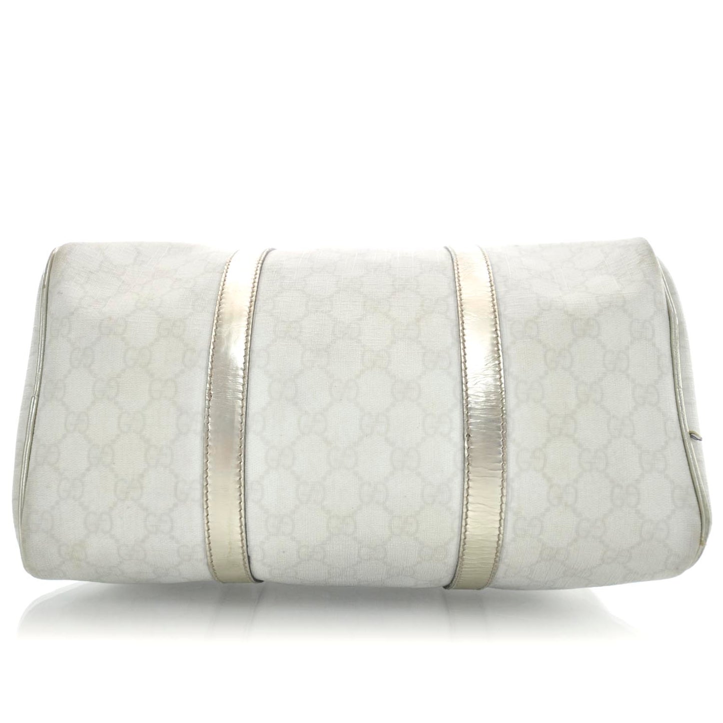 Monogram Medium Boston White