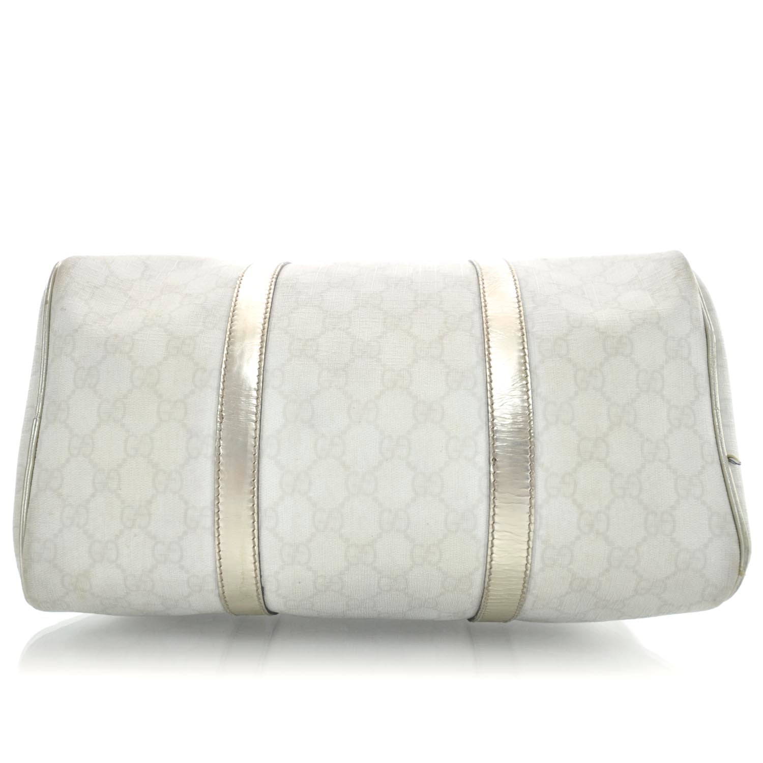 Gucci Monogram Medium Boston White 8 of 12
