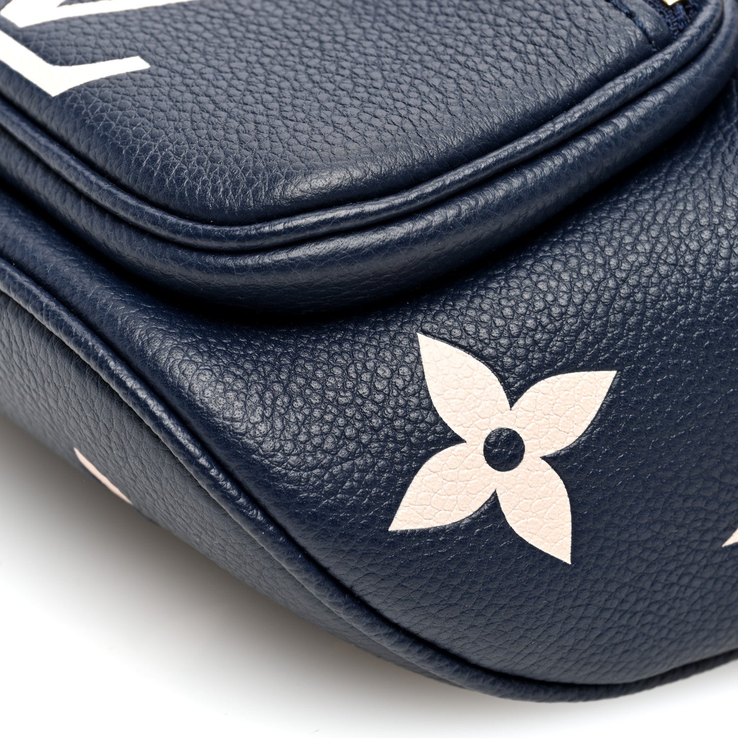 Louis Vuitton Empreinte Monogram Giant Mini By The Pool Bumbag Blue Beige 9 of 10