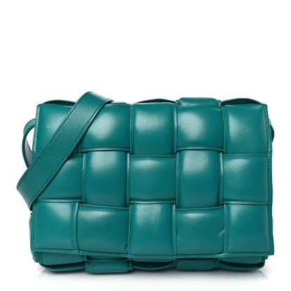 Bottega Veneta Nappa Maxi Intreccio Padded Cassette Crossbody Bag Mallard 1 of 9