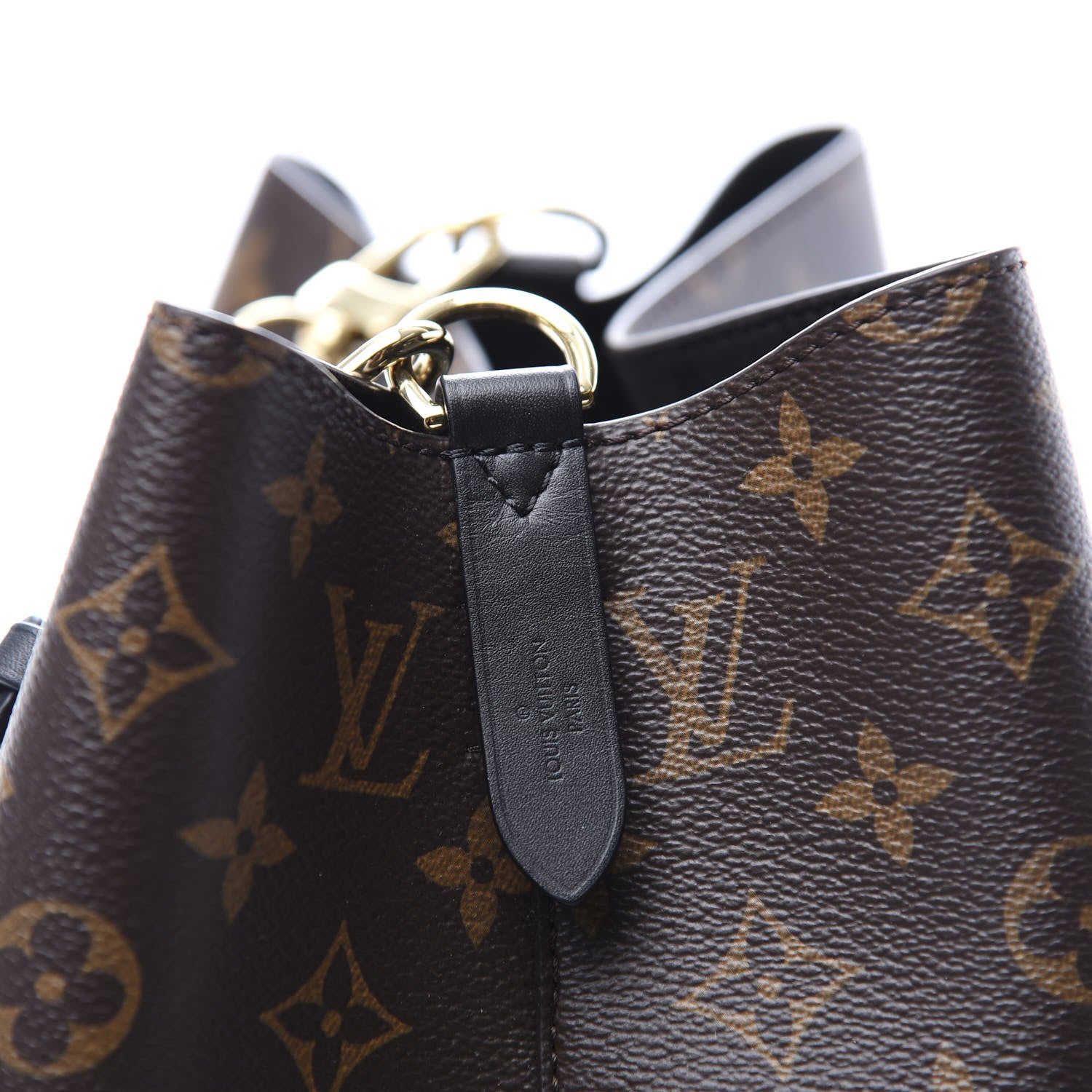 Louis Vuitton Monogram Neonoe MM Black 7 of 9