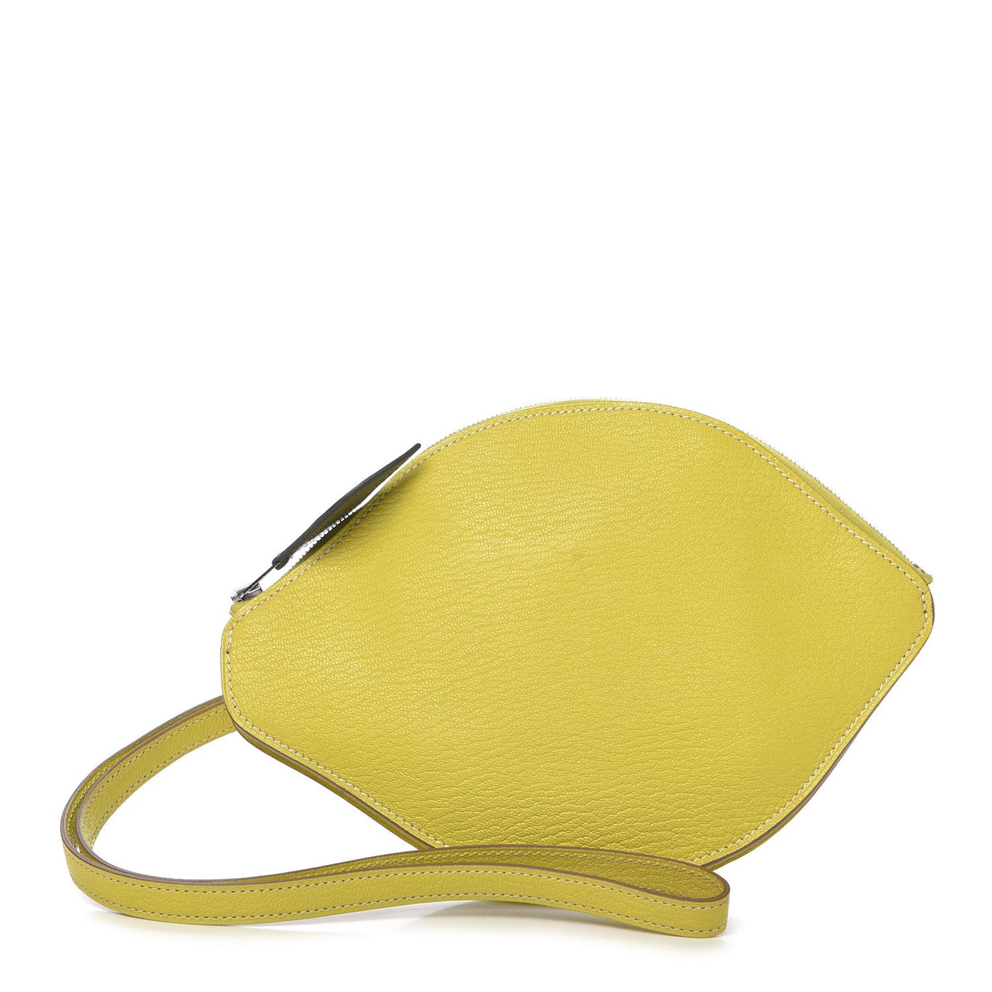 Chevre Mysore Tutti Frutti Citron Clutch Lime
