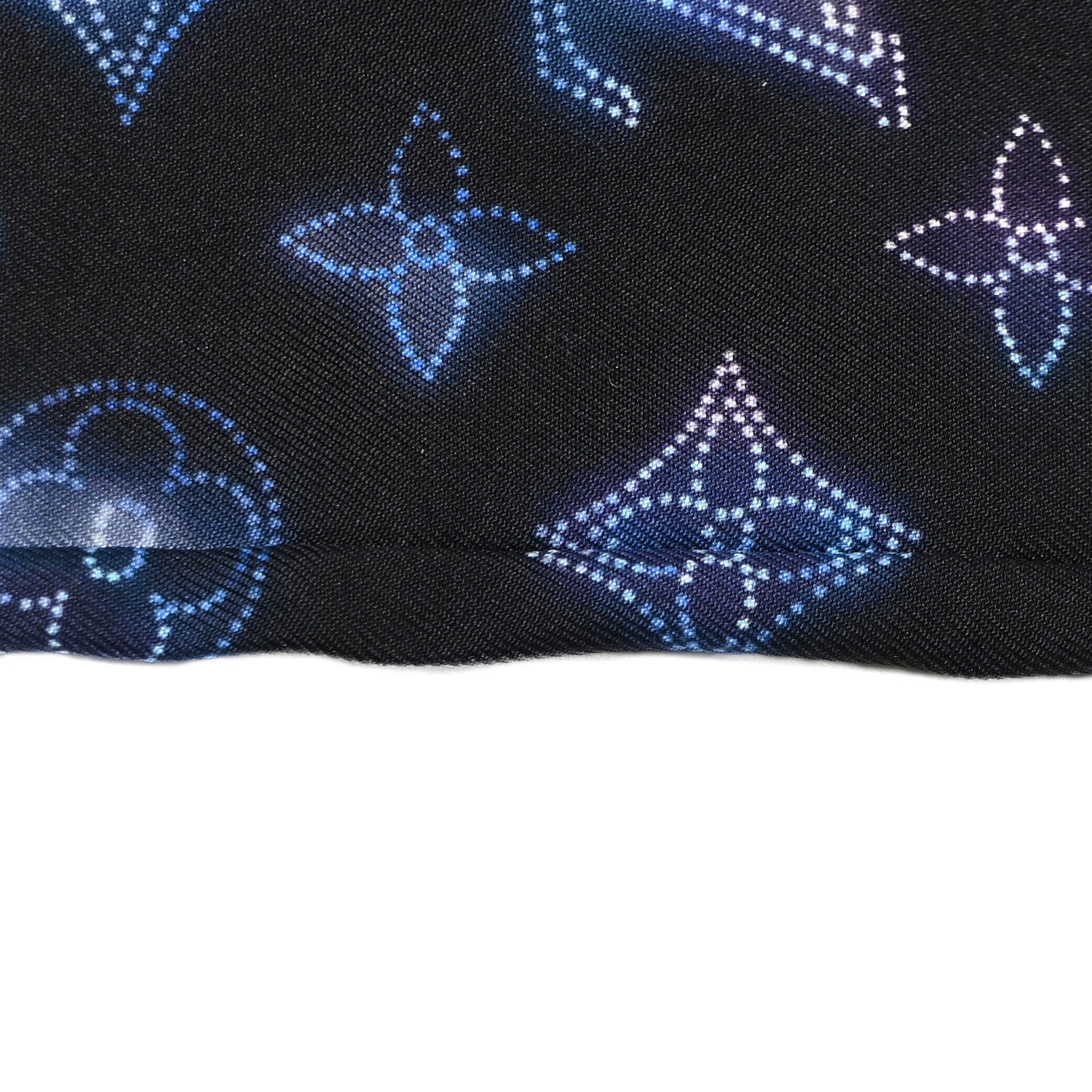 Louis Vuitton Silk Monogram Flight Mode Bandeau Blue 4 of 6