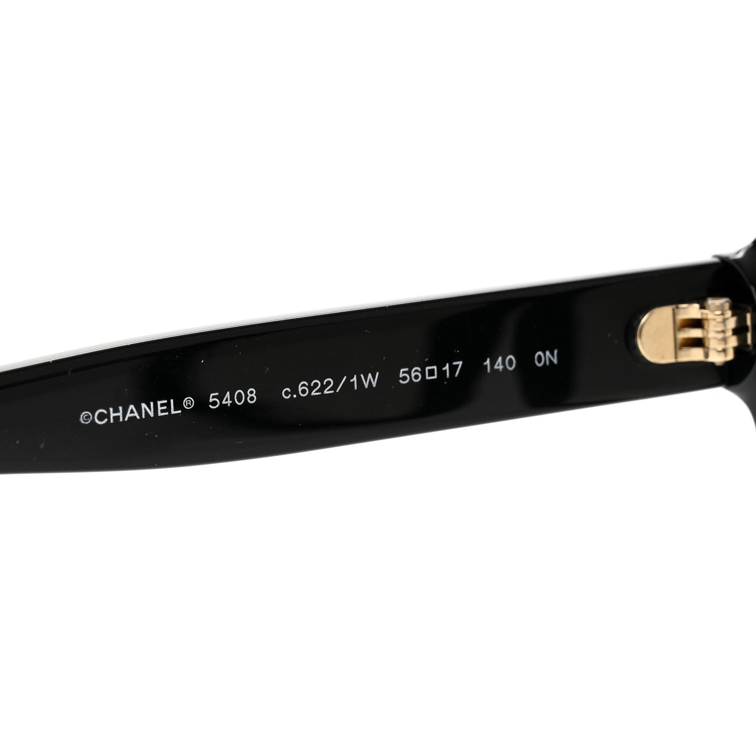 Chanel Acetate Square Eyeglasses 5408 Black 5 of 8