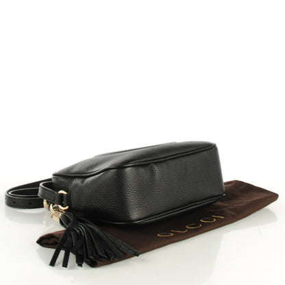 Gucci Pebbled Calfskin Small Soho Disco Bag Black 4 of 7