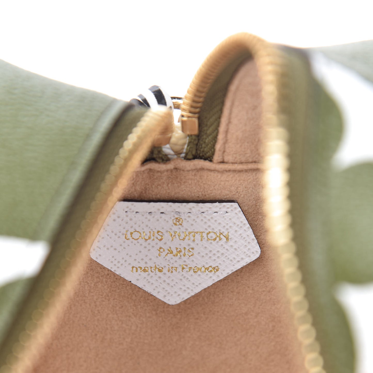 Monogram Giant Beach Pouch Kaki