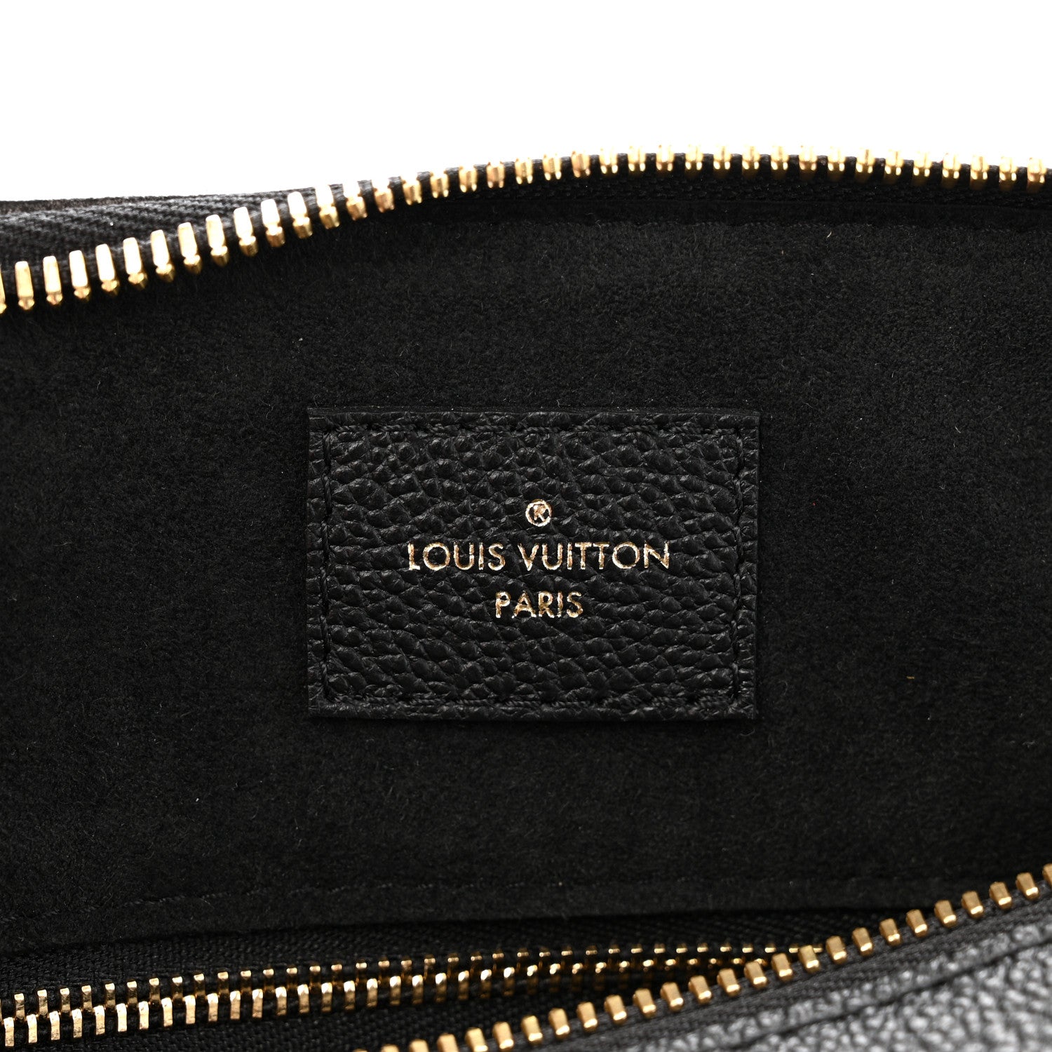 Louis Vuitton Empreinte Monogram Giant Speedy Bandouliere 25 Black 6 of 10