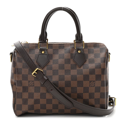 Louis Vuitton Damier Ebene Speedy Bandouliere 25 1 of 11