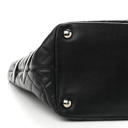 Chanel Calfskin Quilted Large Cambon Tote Black 8 of 12