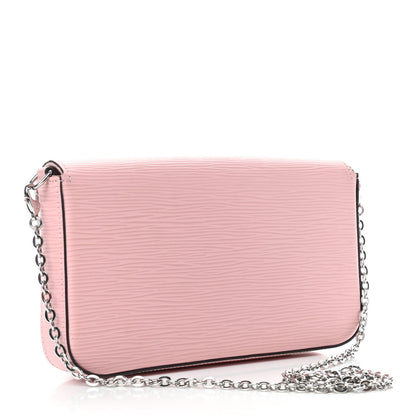 Louis Vuitton Epi Pochette Felicie Rose Ballerine 3 of 11