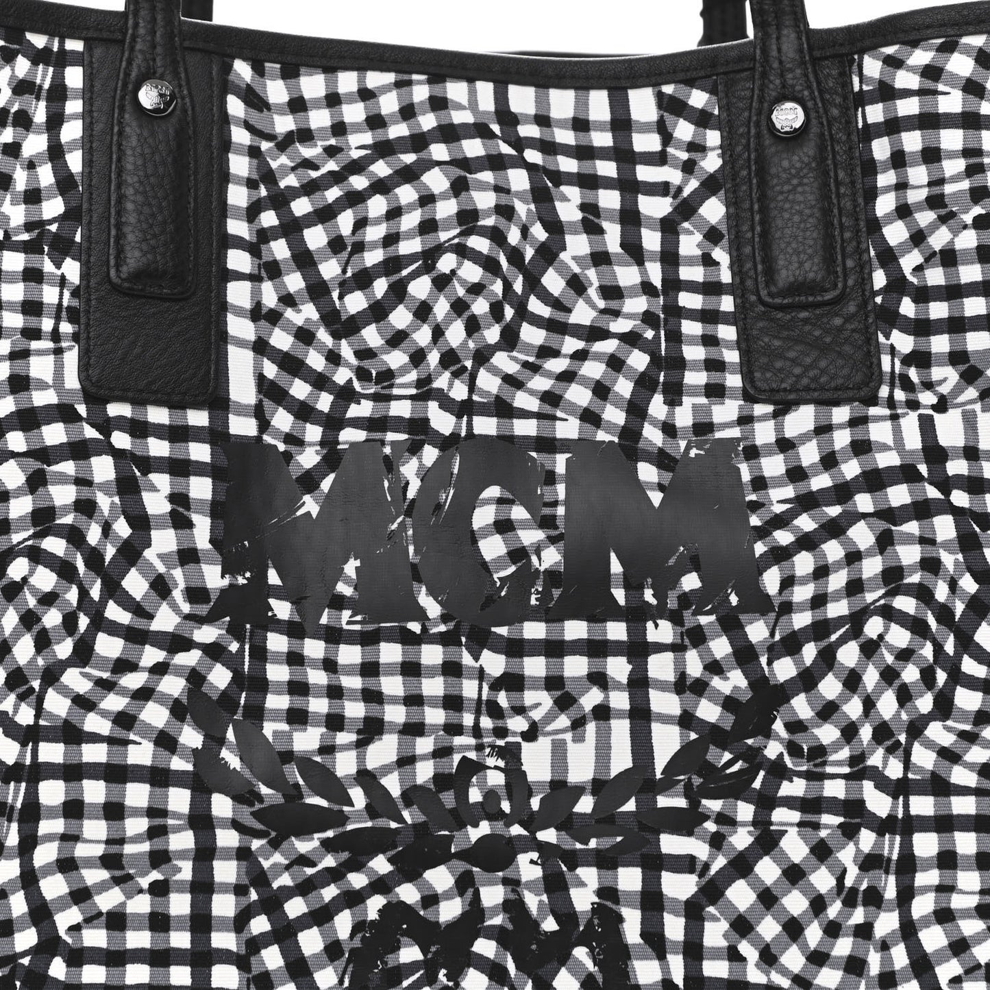 Visetos Large Liz Reversible Shopper Tote Black