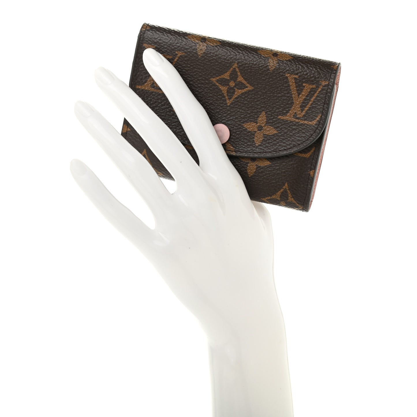 Monogram Rosalie Coin Purse Rose Ballerine