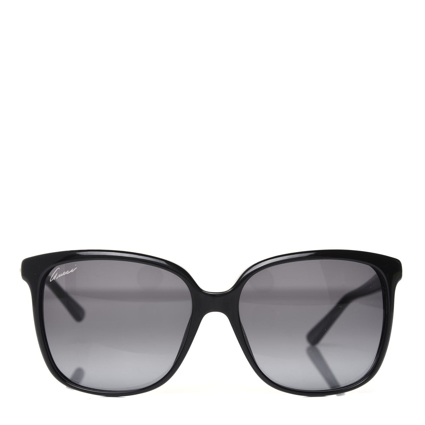 Acetate Square Frame Oversized Sunglasses GG3696/S Black