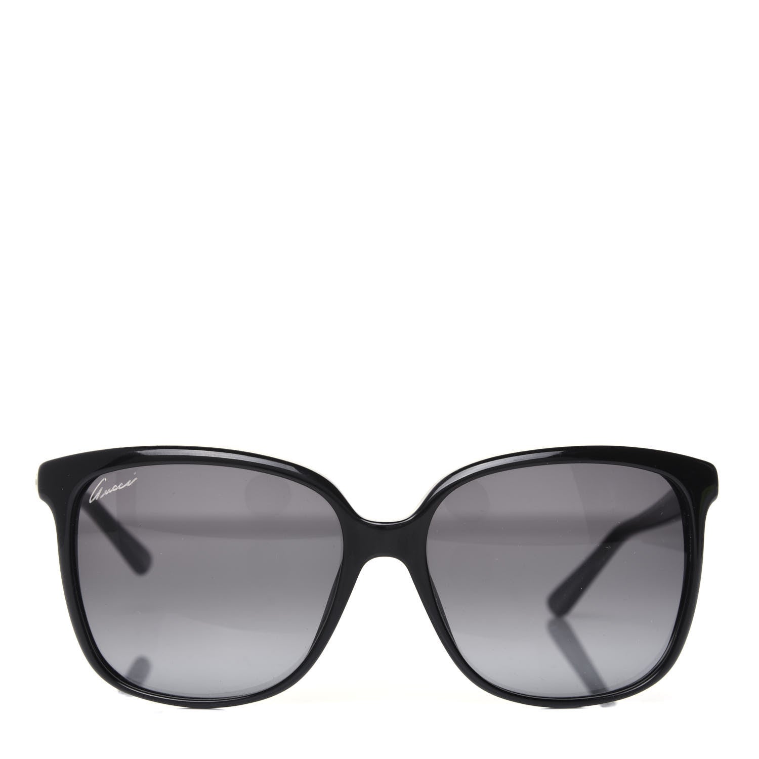Gucci Acetate Square Frame Oversized Sunglasses GG3696/S Black 2 of 7