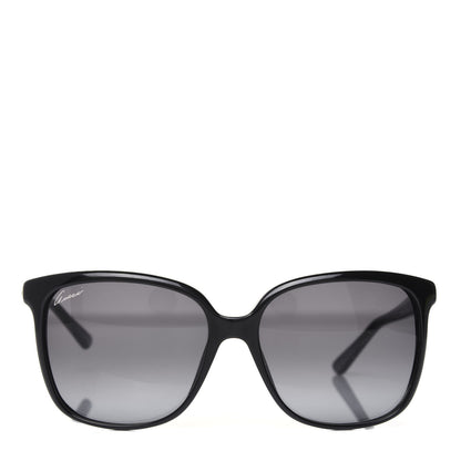 Gucci Acetate Square Frame Oversized Sunglasses GG3696/S Black 2 of 7