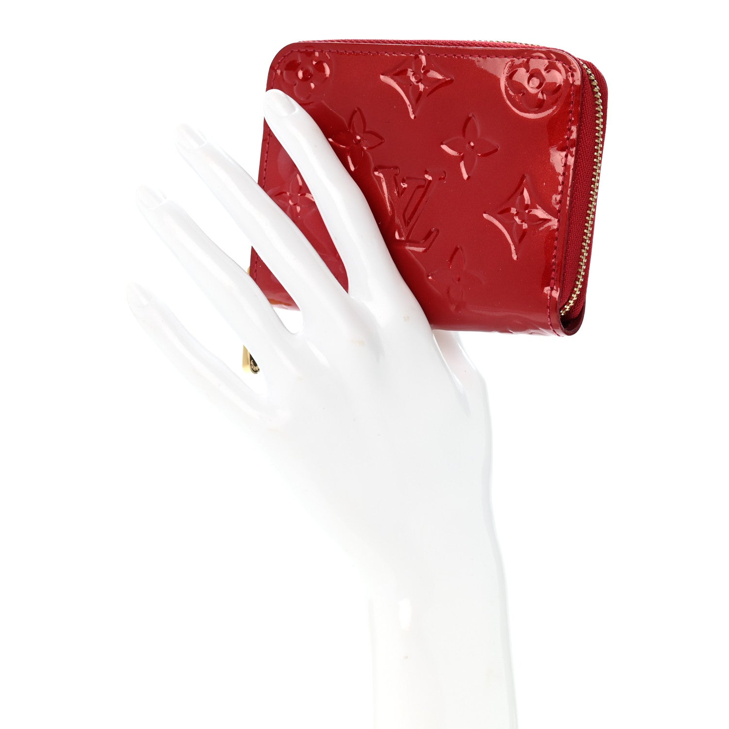 Louis Vuitton Vernis Zippy Coin Purse Pomme D'Amour 2 of 10