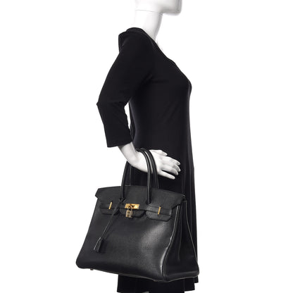 Hermes Ardennes Birkin 35 Black 2 of 15