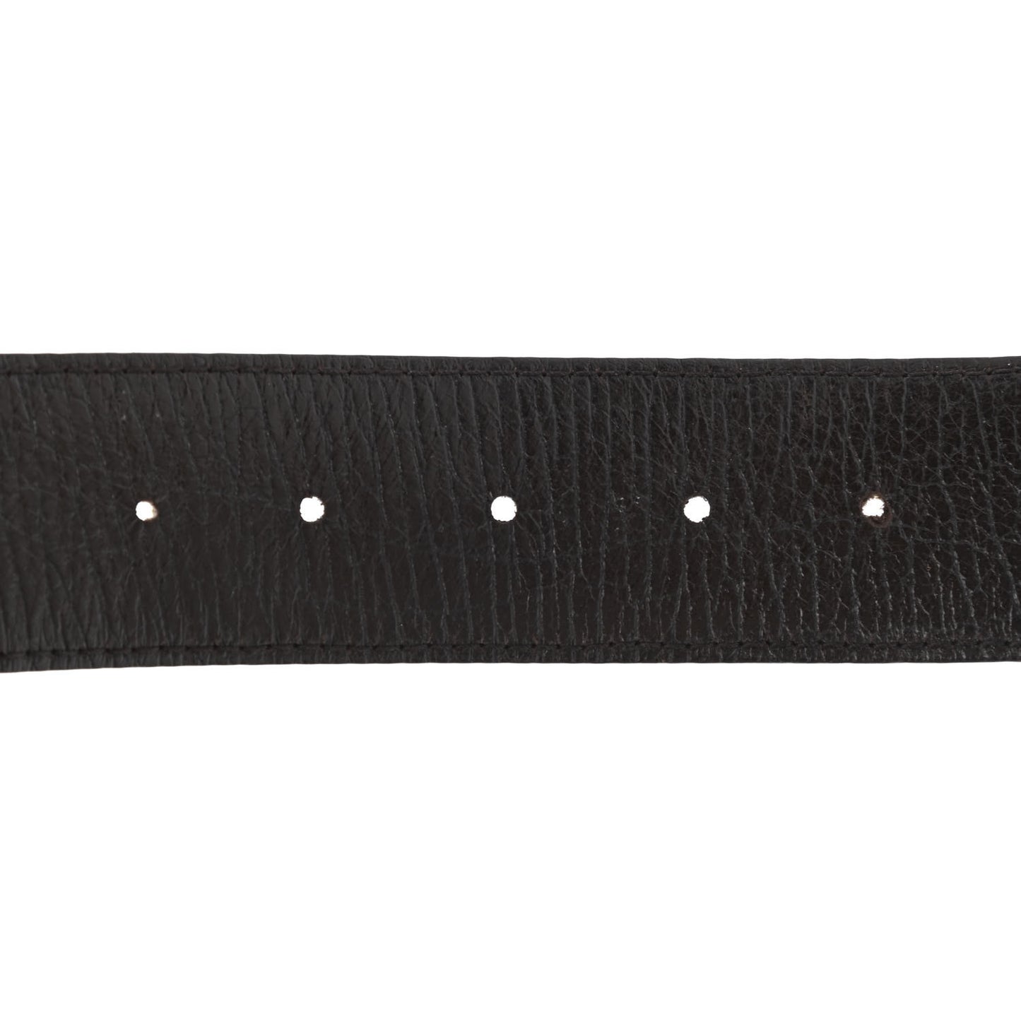 GG Supreme Monogram Interlocking G Belt 120 48 Dark Brown