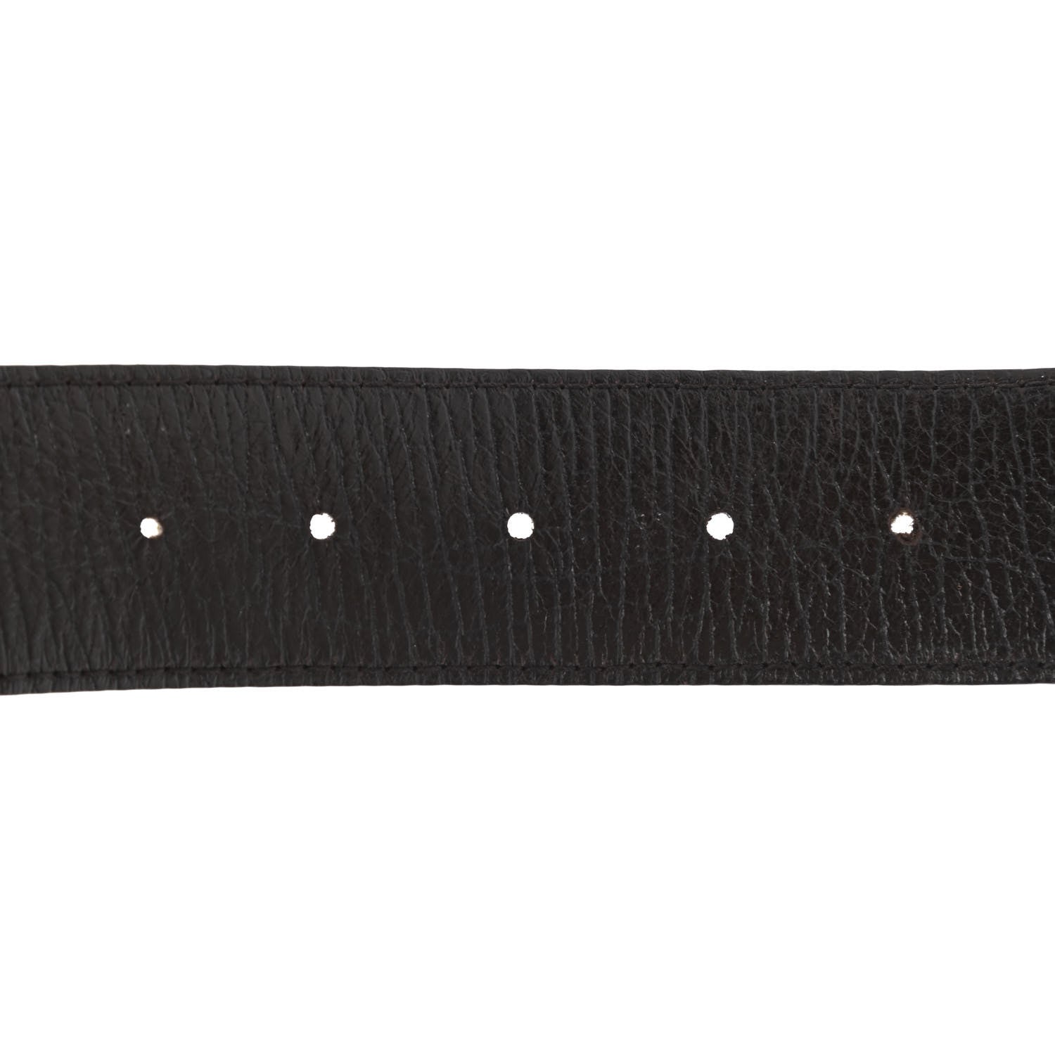 Gucci GG Supreme Monogram Interlocking G Belt 120 48 Dark Brown 5 of 5