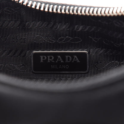 Prada Nylon Re-Edition 2005 Shoulder Bag Black 6 of 9