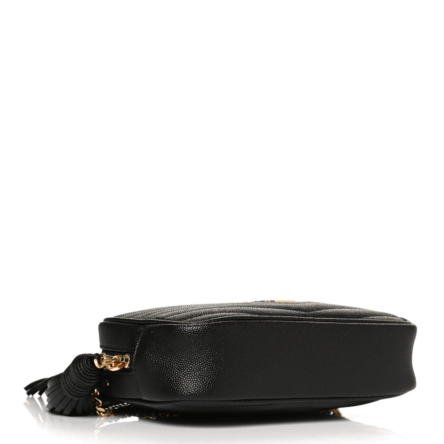 Grain De Poudre Matelasse Monogram Mini Lou Camera Bag Black