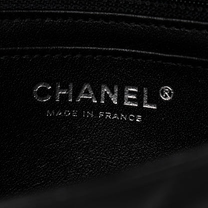 Chanel Lambskin Quilted Mini Rectangular Flap So Black 6 of 9