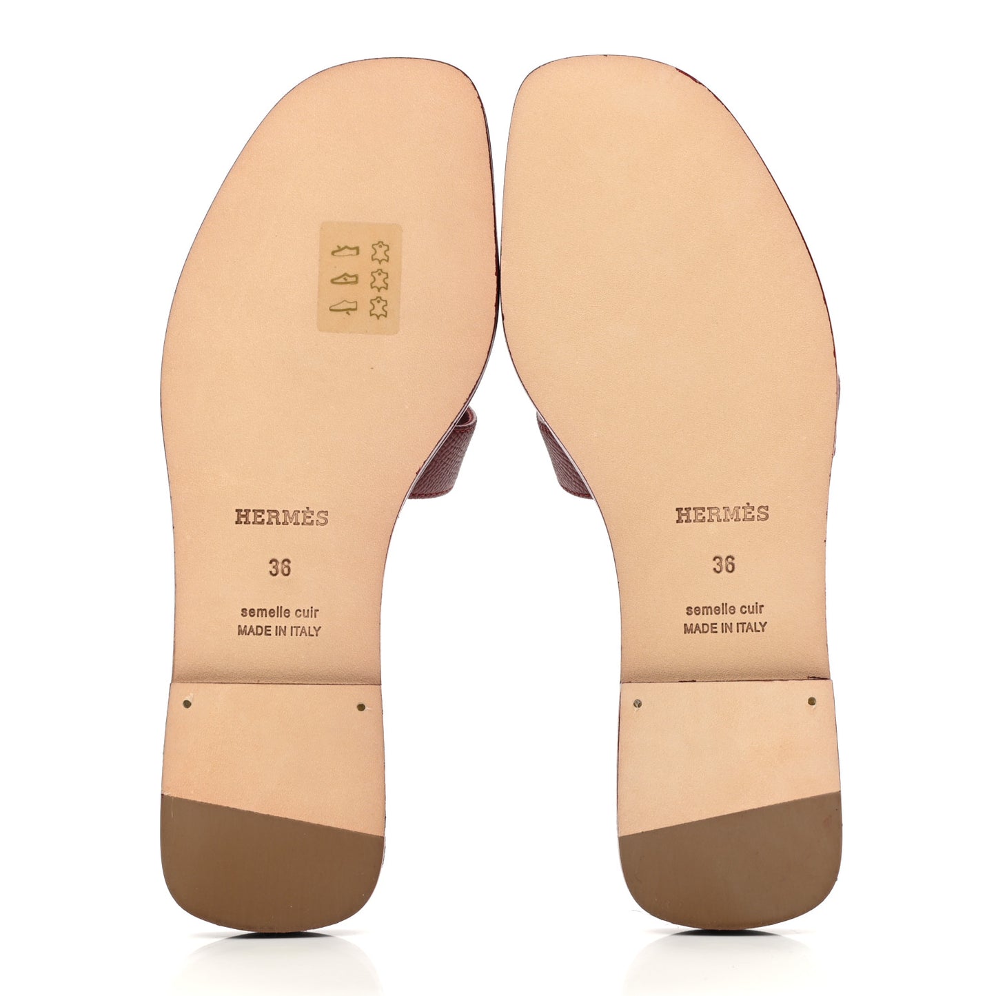 Epsom Oran Sandals 36 Rouge H