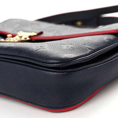 Louis Vuitton Empreinte Pochette Metis Marine Rouge 10 of 10