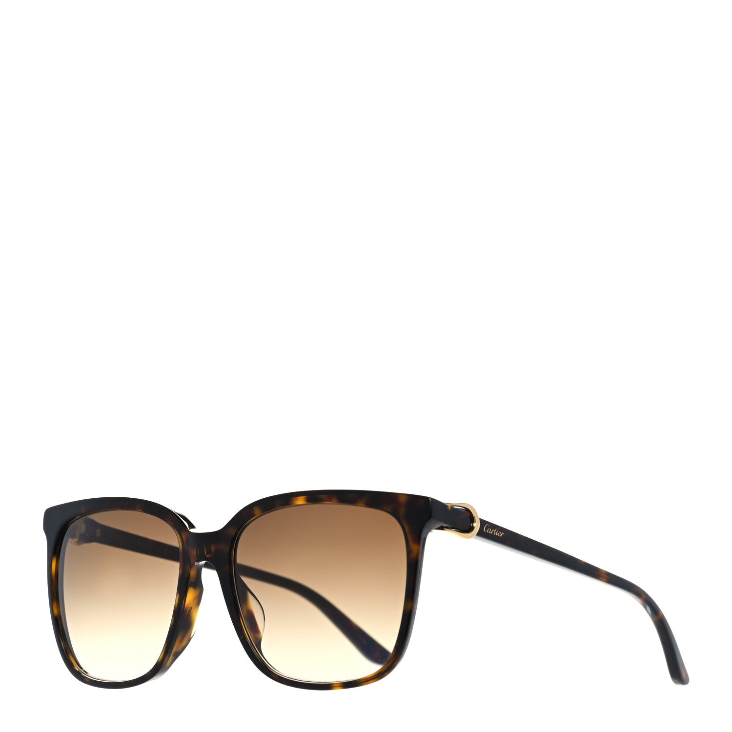 Cartier Acetate Sunglasses CT0007OA Havana 1 of 8