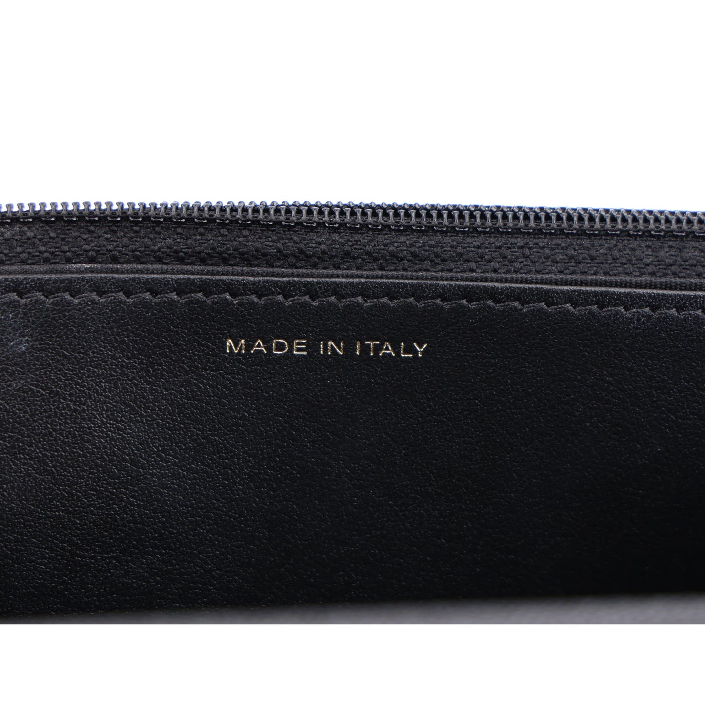 Caviar Quilted French New Wave Chain CC Wallet On Chain WOC Black