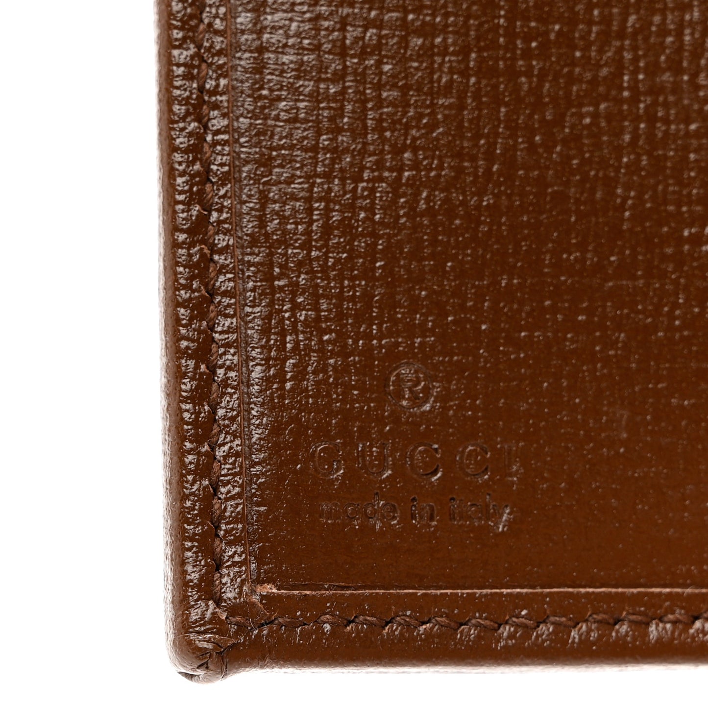 X GUCCI GG Monogram Azalea Calfskin Neo Classic Wallet Beige Ebony Brown Sugar