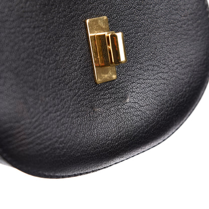 Chloe Grained Lambskin Nano Drew Shoulder Bag Black 12 of 12