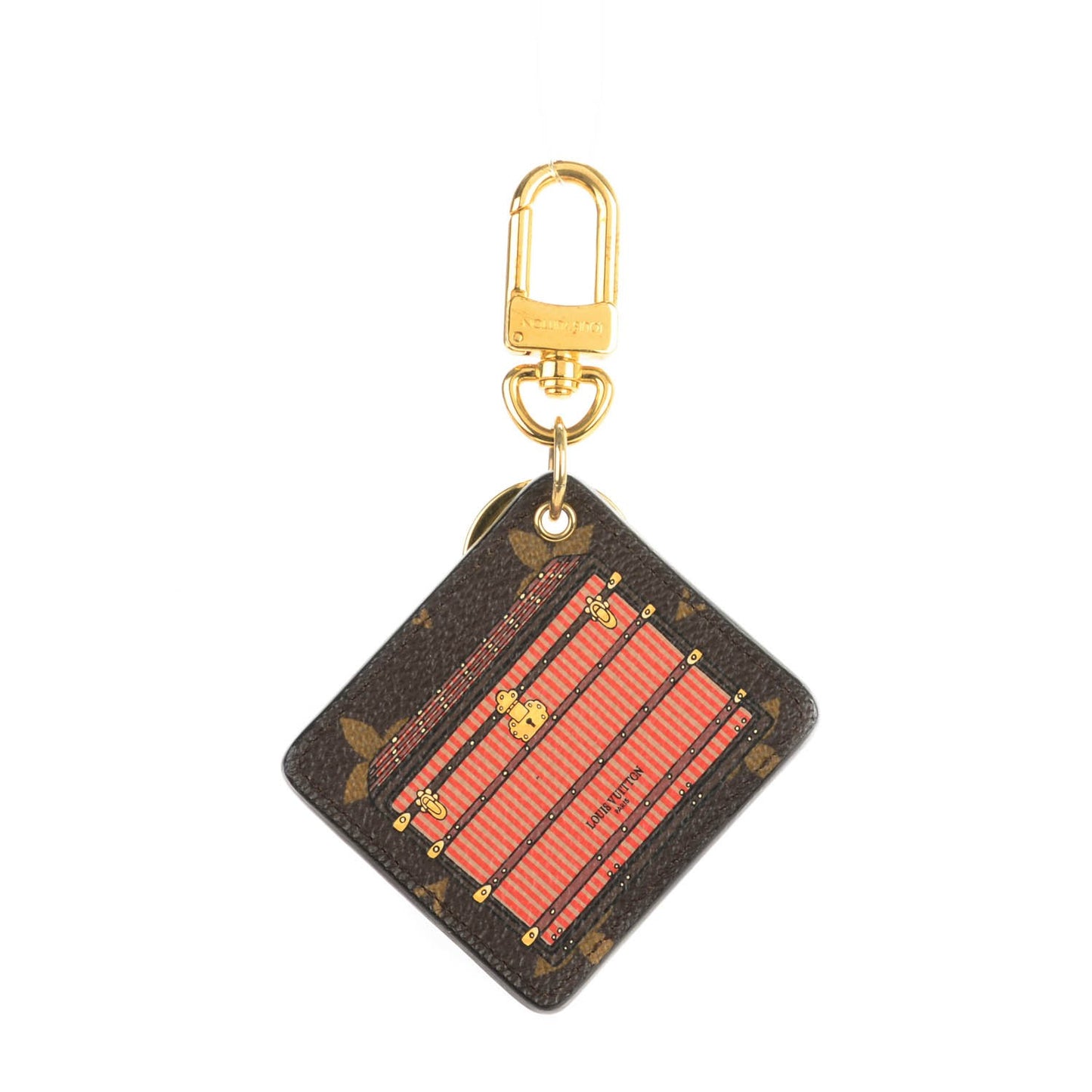 Monogram Illustre Trunk Key Holder Bordeaux
