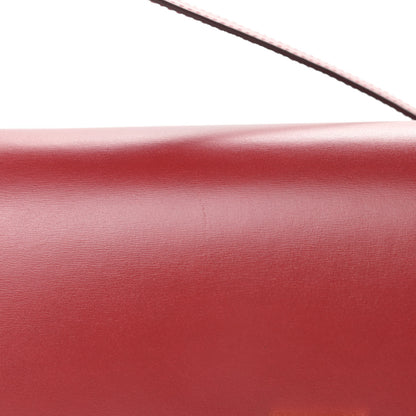 Celine Box Calfskin Medium Classic Box Flap Bag Red 11 of 13