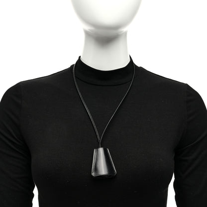 Hermes Swift Clochette Long Necklace Black 5 of 5
