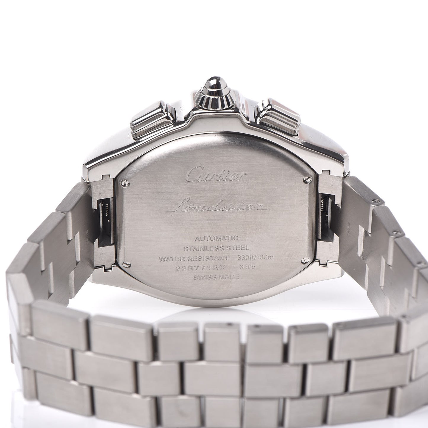 Stainless Steel 44mm Roadster Chronograph Automatic Watch