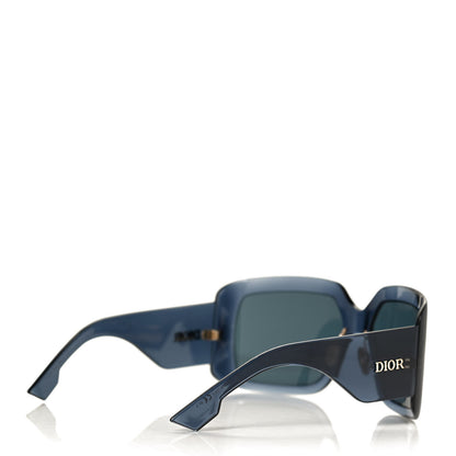 Christian Dior Acetate DiorSo Light 2 Shield Sunglasses Blue 4 of 8