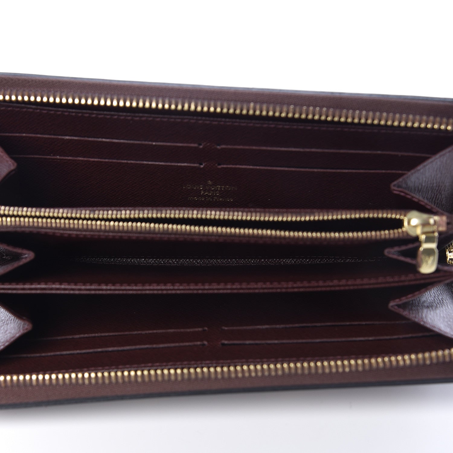 Louis Vuitton Calfskin Monogram Gamma Zippy Wallet White Chocolate 5 of 8