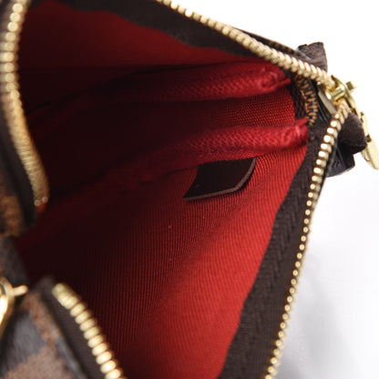 Louis Vuitton Damier Ebene Mini Pochette Accessories 7 of 7